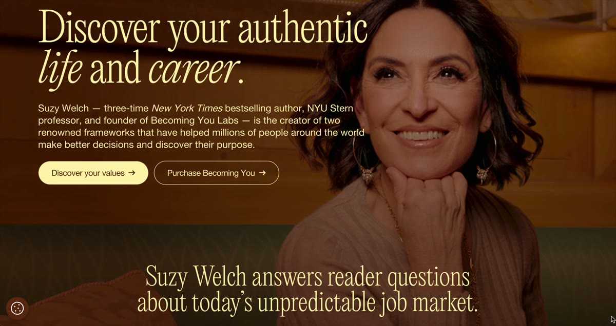 Thumbnail for Suzy Welch — Values Bridge